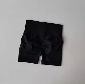 Lifting Sports Shorts Women High Waist and Waist Tightening Slimming Running Hip Speed Drying Three Point Tight Pants