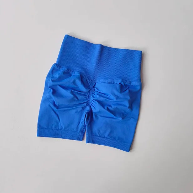 Lifting Sports Shorts Women High Waist and Waist Tightening Slimming Running Hip Speed Drying Three Point Tight Pants