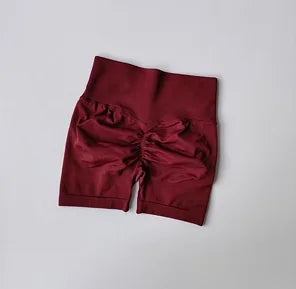 Lifting Sports Shorts Women High Waist and Waist Tightening Slimming Running Hip Speed Drying Three Point Tight Pants