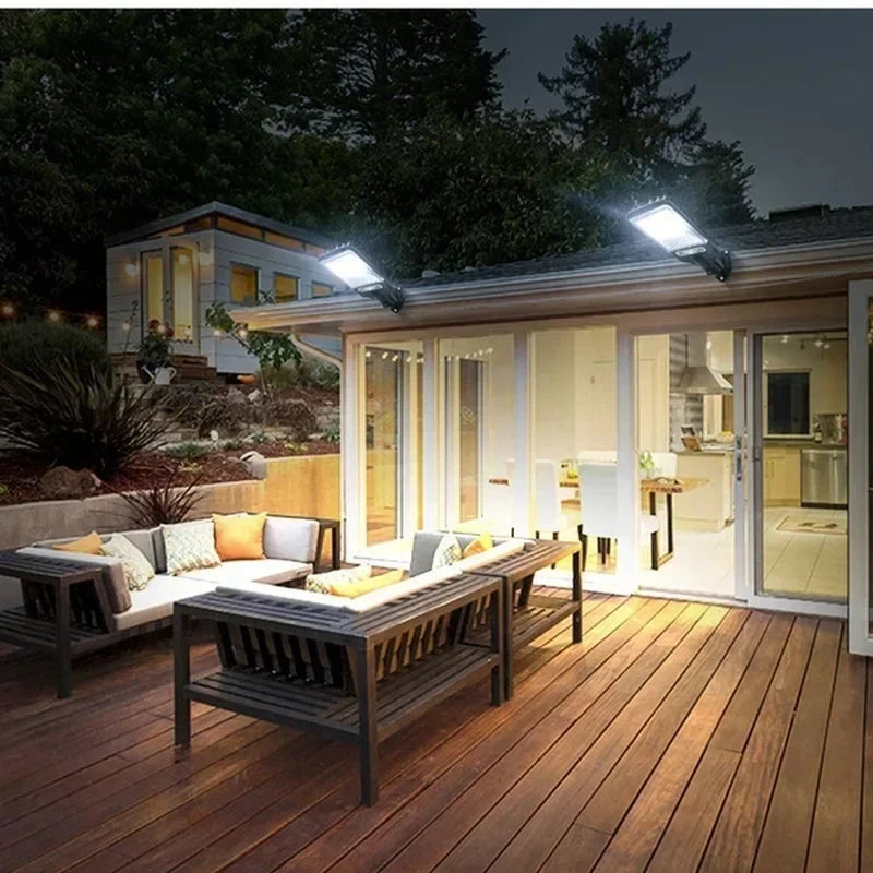 Garden Solar Lamps Outdoor Wall Light