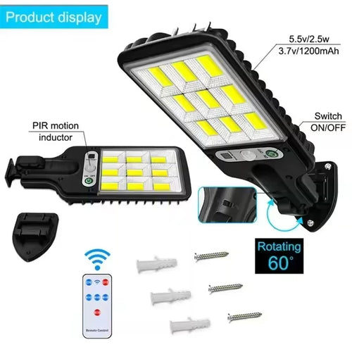 Garden Solar Lamps Outdoor Wall Light