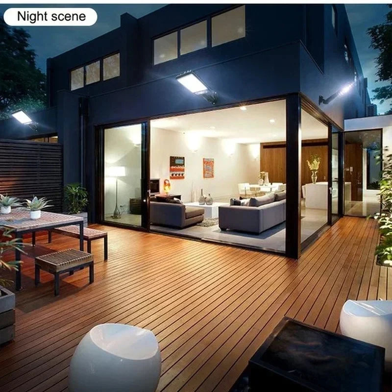 Garden Solar Lamps Outdoor Wall Light